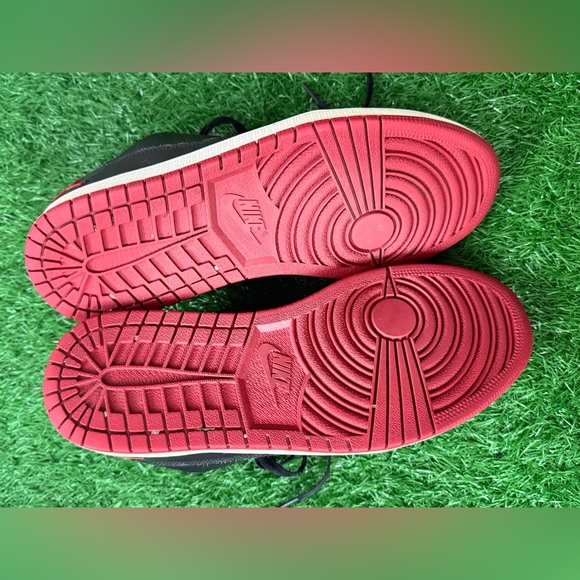 Nike‎ Air Jordan 1 Flight 2 Low Black Red Men's Size 9.5
654465-012 - Picture 4 of 8